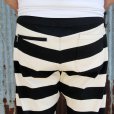 画像4: WESTRIDE  ウエストライド　HEAVY BORDER PANTS[BLK/CRM]  
