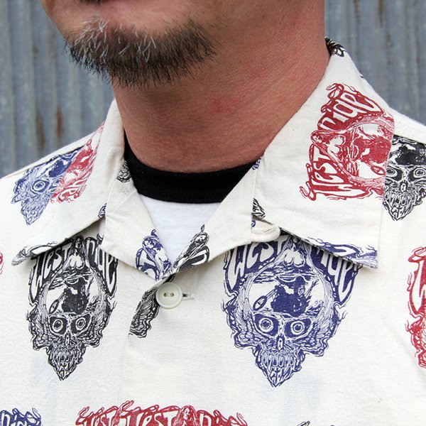 画像2: ウエストライド　 WESTRIDE  "CAMPUS SS SHIRTS [OFF]
