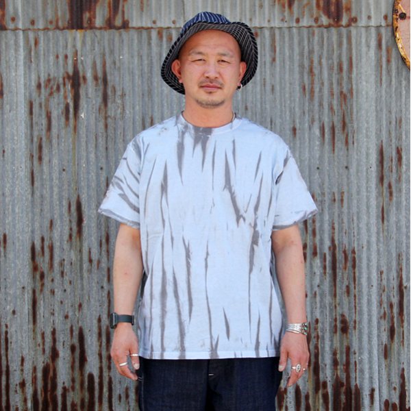 画像1: グッドオン　GOOD ON "KAKI TIEDYE  S/S TEE"［P.SODA］