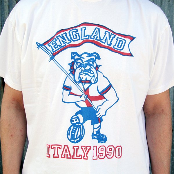 画像2: ジャクソンマティス　JACKSON MATISSE 半袖TEE　”ENGLAND ITALY 1990 Soccer Tee”[WHITE] 