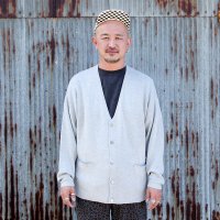 JACKSON MATISSE ジャクソンマティス　”VISCOSE CARDIGAN”[GRAY] 
