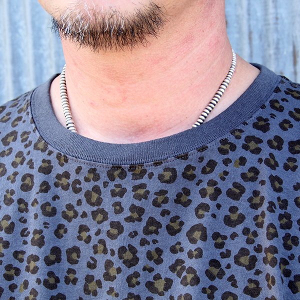 画像2: GOOD ON 　グッドオン　半袖TEE  "LEOPARD S/S CREW TEE "[CHACOAL] 