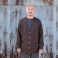 JACKSON MATISSE ジャクソンマティス　”VISCOSE CARDIGAN”[BROWN] 