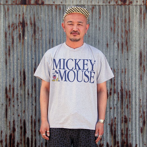 画像1: ジャクソンマティス　JACKSON MATISSE 半袖TEE　”MICKEY MOUSE TEE”[GREY] 