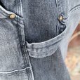 画像8: JACKSON MATISSE ジャクソンマティス　 ”Skrova×JM Double knee Stretch Denim Pants” [BLACK] 