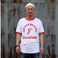 ジャクソンマティス　JACKSON MATISSE 半袖TEE　”SKATEBOARD CHAMPIONS Tee”[RED] 