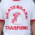 画像2: ジャクソンマティス　JACKSON MATISSE 半袖TEE　”SKATEBOARD CHAMPIONS Tee”[RED]  (2)
