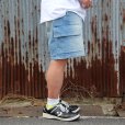 画像2: ジャクソンマティス　JACKSON MATISSE　"Stretch Denim Shorts"[BLUE]  (2)
