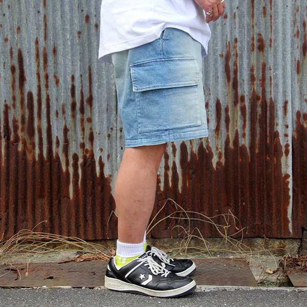 画像2: ジャクソンマティス　JACKSON MATISSE　"Stretch Denim Shorts"[BLUE] 