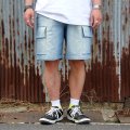 ジャクソンマティス　JACKSON MATISSE　"Stretch Denim Shorts"[BLUE] 