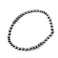 画像1: NAVAJO BEADS BRESS インディアンジュエリー　ナバホビーズチェーン 5mm玉MIX　[SILVER] (1)