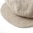 画像3: DAPPERS ダッパーズ　Classical Casquette TypeB LOT1793 [BEIGE]  LOT1793 (3)
