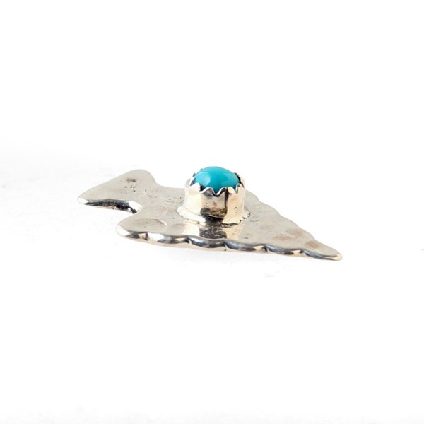 画像4: NAVAJO インディアンジュエリー　ピン　”ARROWHEAD”[SILVER]