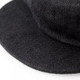 画像3: DAPPERS ダッパーズ　Classical Casquette TypeB LOT1793 [BLACK]  LOT1793 (3)