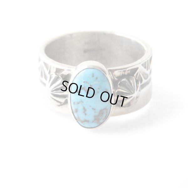 画像1: NAVAJO  RING インディアンジュエリー　ナバホリング　[SILVER]　HENRY MARIANO