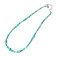 NAVAJO ナバホ　インディアンジュエリー　ビーズネックレス[TURQUOISE]MARY SALAZAR SANJUAN