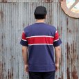 画像6: ウエアハウス 半袖TEE Lot 4107  "PANNEL BORDER T "[NVY/OFF] 