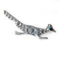 NAVAJO インディアンジュエリー　ピン　”ROADRUNNER”[SILVER]PAULINE NELSON