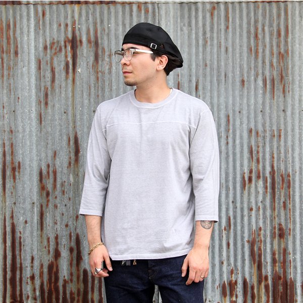 画像1: 　グッドオン　GOOD ON 80's FOOTBALL TEE/ 80'sフットボールTシャツ [P-ASH] 