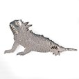 画像2: NAVAJO インディアンジュエリー　ピン　”CHAMELEON”[SILVER]ROBBY MANUELITO (2)