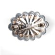 画像4: NAVAJO インディアンジュエリー　ピン　”FLOWER CONCHO”[SILVER]DALE MORGAN (4)