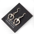 画像1: NAVAJO インディアンジュエリー　ピアス　”NAJA”[SILVER] (1)