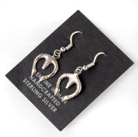NAVAJO インディアンジュエリー　ピアス　”NAJA”[SILVER]