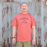 ウエアハウス 半袖TEE Lot 4601  "PLAINVILLE "[SALMON] 