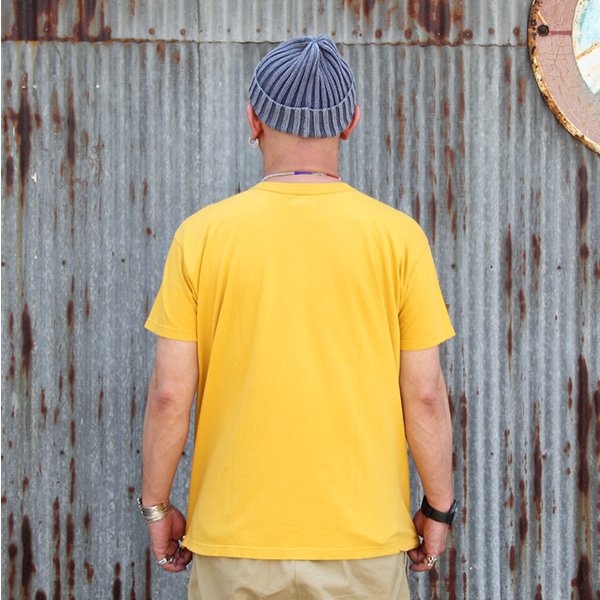 画像6: ダッパーズ　DAPPERS 半袖TEE Lot 1773 " CC HS62 "[MUSTARD] 
