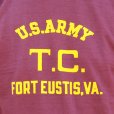 画像2: ウエアハウス 半袖TEE Lot 4601  "FORT EUSTIS "[BORDEAUX]  (2)