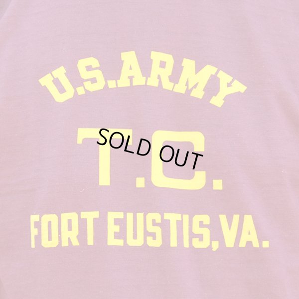 画像2: ウエアハウス 半袖TEE Lot 4601  "FORT EUSTIS "[BORDEAUX] 