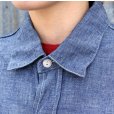 画像3: ワンピースオブロック ONE-PIECE OF ROCK L/S WORK SHIRTS -DOCK SHIRTS- [CHAMBRAY]