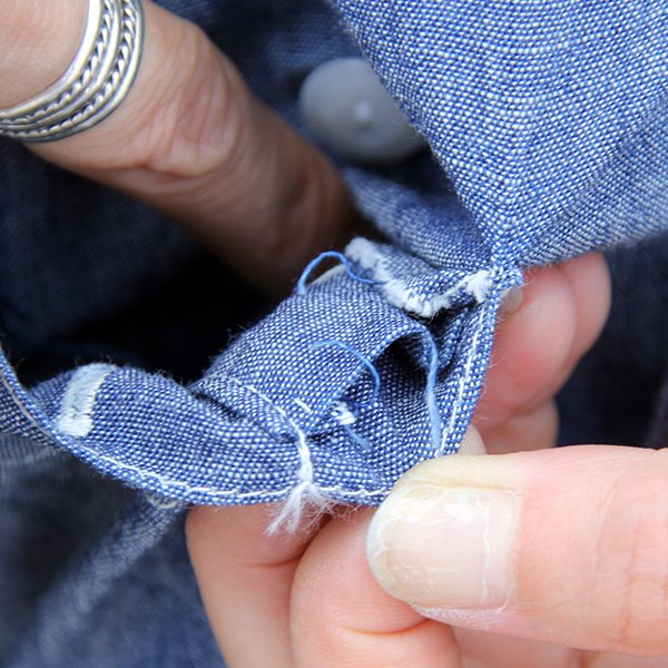 画像10: ワンピースオブロック ONE-PIECE OF ROCK L/S WORK SHIRTS -DOCK SHIRTS- [CHAMBRAY]