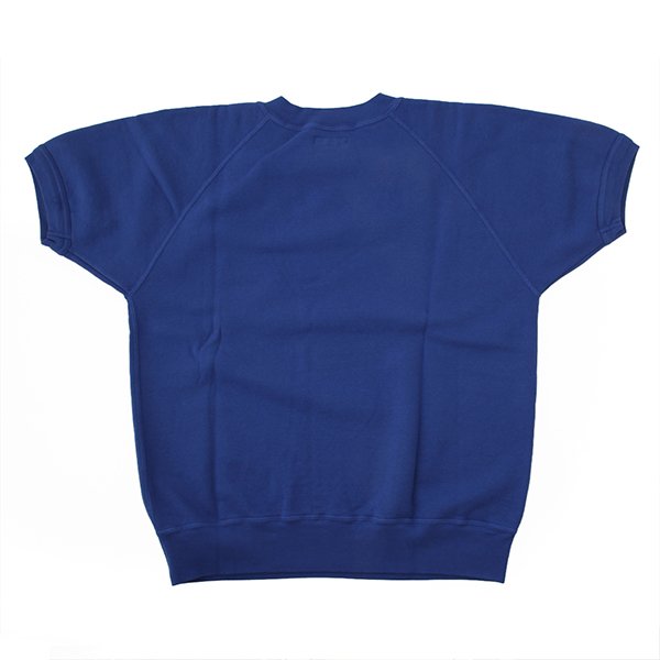 画像7: ダッパーズ　DAPPERS   "3.0mm Binder Crew Neck S/S Sweat Flocky Print "[COBALT BLUE] LOT1778