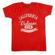 画像1: ダッパーズ　DAPPERS   "Binder Crew Neck Tee Standard Sewing Model "[RED] LOT1550 (1)