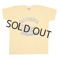 ダッパーズ　DAPPERS   "Binder Crew Neck Tee Standard Sewing Model "[YELLOW] LOT1550