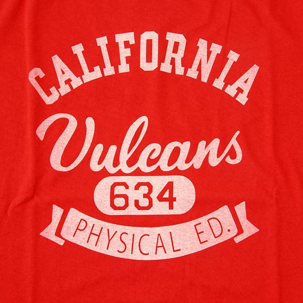 画像2: ダッパーズ　DAPPERS   "Binder Crew Neck Tee Standard Sewing Model "[RED] LOT1550