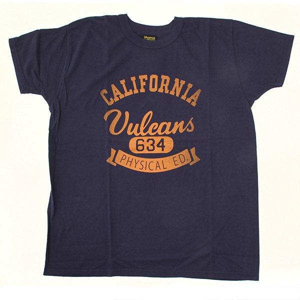 画像1: ダッパーズ　DAPPERS   "Binder Crew Neck Tee Standard Sewing Model "[NAVY] LOT1550