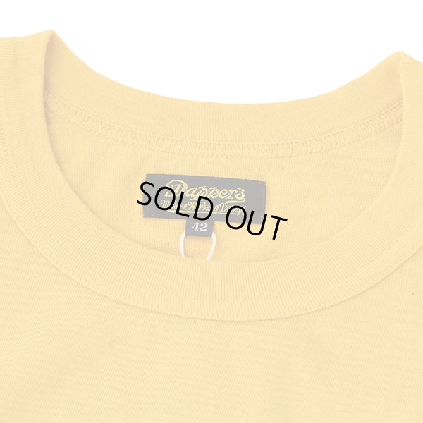 画像3: ダッパーズ　DAPPERS   "Binder Crew Neck Tee Standard Sewing Model "[YELLOW] LOT1550