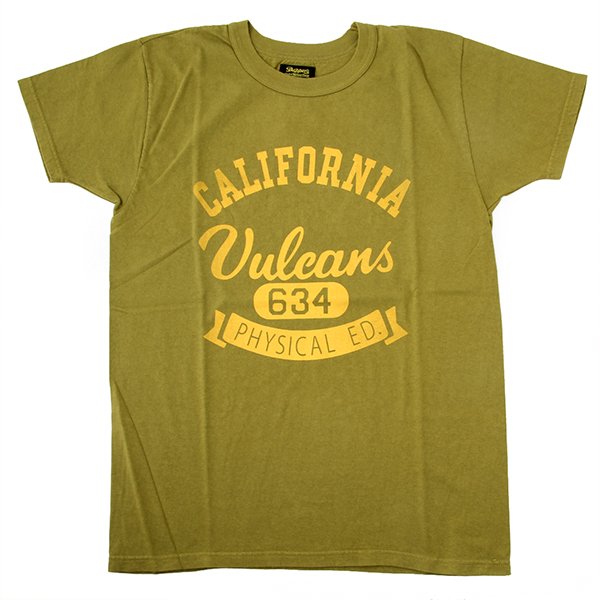 画像1: ダッパーズ　DAPPERS   "Binder Crew Neck Tee Standard Sewing Model "[GREEN] LOT1550