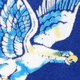 画像3: ダッパーズ　DAPPERS   "3.0mm Binder Crew Neck S/S Sweat Flocky Print "[COBALT BLUE] LOT1778