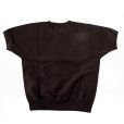 画像7: ダッパーズ　DAPPERS   "3.0mm Binder Crew Neck S/S Sweat Flocky Print "[D.BLACK] LOT1776