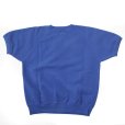 画像7: ダッパーズ　DAPPERS   "3.0mm Binder Crew Neck S/S Sweat Flocky Print "[COBALT BLUE] LOT1779