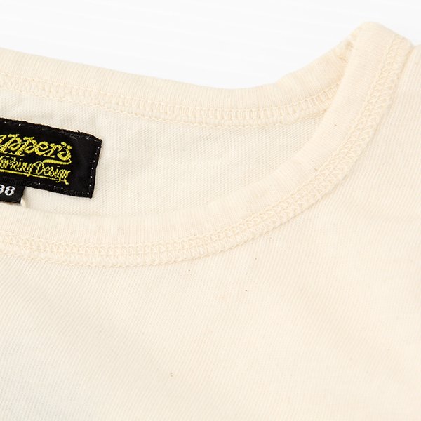 画像3: ダッパーズ　DAPPERS 　Military Crew Neck Tee Standard Sewing  "U,S,ARMY"[WHITE] LOT1628