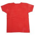 画像6: ダッパーズ　DAPPERS 　Military Crew Neck Tee Standard Sewing  "U,S,ARMY"[RED] LOT1628 (6)