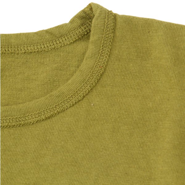 画像3: ダッパーズ　DAPPERS 　Military Crew Neck Tee Standard Sewing  "U.S.N"[M.GREEN] LOT1631