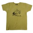 画像1: ダッパーズ　DAPPERS 　Military Crew Neck Tee Standard Sewing  "U.S.N"[M.GREEN] LOT1631 (1)