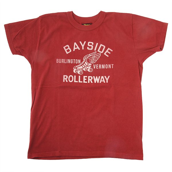 画像1: ダッパーズ　DAPPERS 　2.5mm Binder Crew Neck Tee Standard Sewing  "BAYSIDE"[BGDY] LOT1699