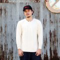 DAPPERS　ダッパーズ　 "Classical Henley Neck Long Sleeve Tee Special Sewing Model" [ OFFA]LOT1577