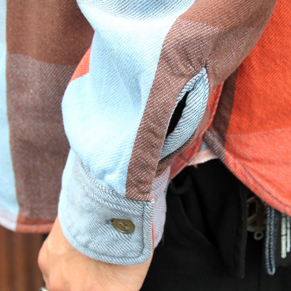 画像6: ジェラード　JELADO UNION WORKER SHIRT REGULER LENGTH[APPLECOT] JP12109